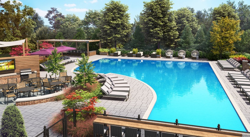 Swimming Pool rendering of pool