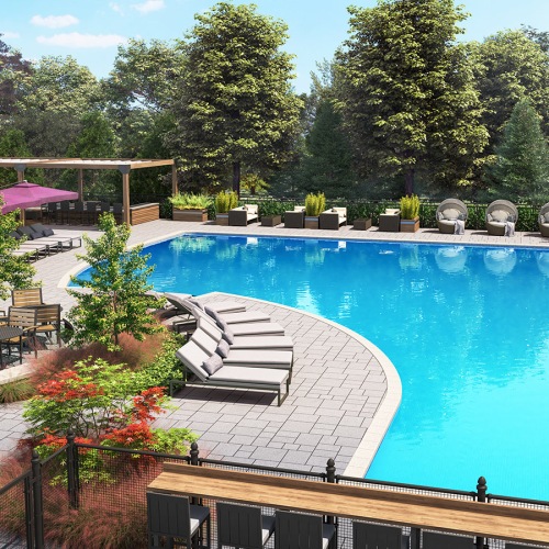 rendering of pool